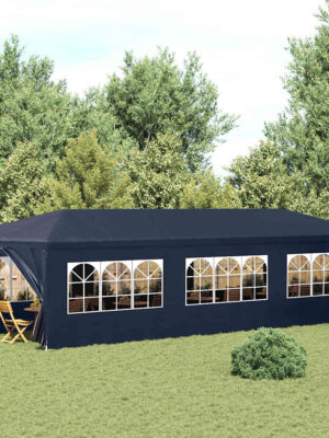 Party Tent 3x9 m Blue
