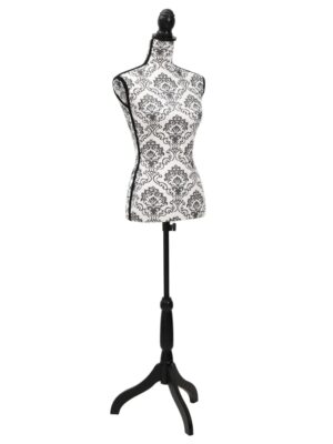 Ladies bust black white