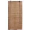 Brown Bamboo Roller Blinds 100 x 160 cm