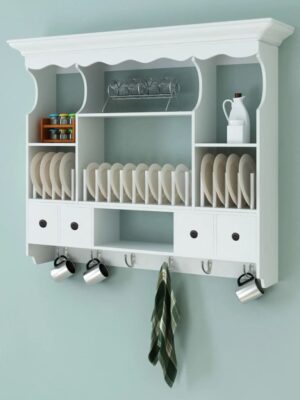 Wooden Kitchen Wall Cabinet White