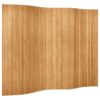 Room Divider Bamboo Natural 250x165 cm