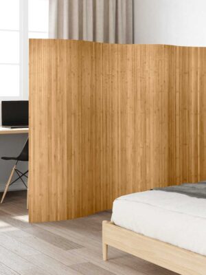 Room Divider Bamboo Natural 250x165 cm