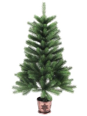 Artificial Christmas Tree Lifelike Needles 65 cm Green