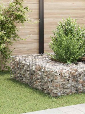 Cube Gabion Raised Bed Steel Wire 40x40x40 cm