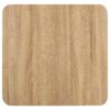 Bistro Table Light Brown 50x50 cm MDF