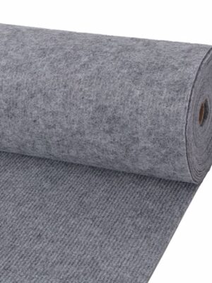 Exhibition Carpet Rib 1.2x20 m Grey