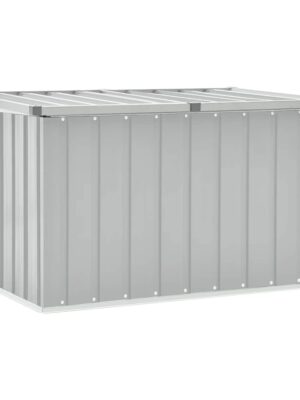 Garden Storage Box Grey 109x67x65 cm
