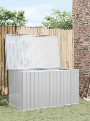 Garden Storage Box Grey 171x99x93 cm