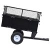Tipping Trailer for Lawn Mower 150 kg Load