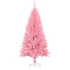 Artificial Christmas Tree with Stand Pink 150 cm PVC