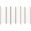 6-Panel Room Divider White 300x180 cm