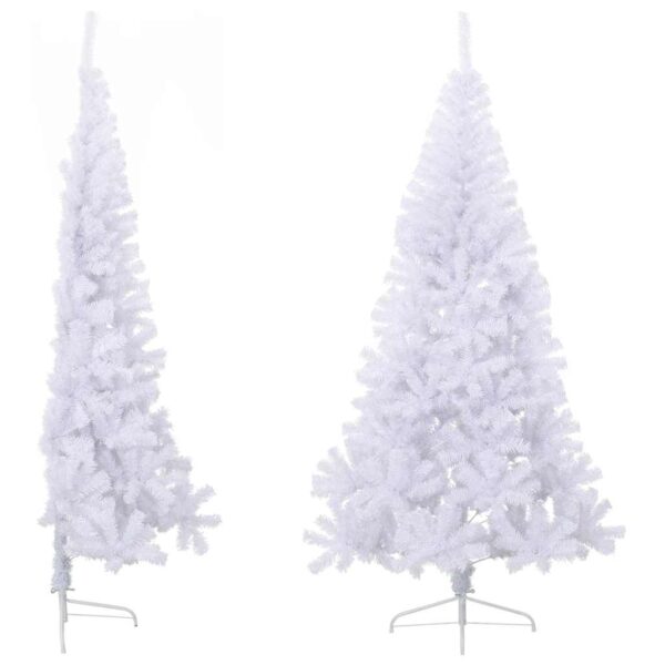 8720286361511_g_en_hd_3.jpg Artificial Half Christmas Tree with Stand White 180 cm PVC