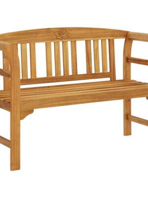 Garden Bench 114 cm Solid Acacia Wood