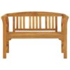 Garden Bench 114 cm Solid Acacia Wood