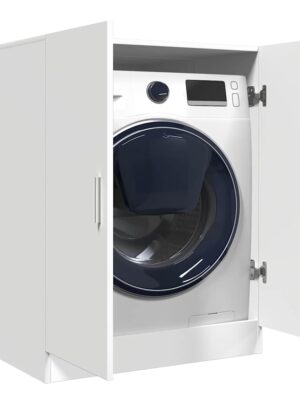 Washing Machine Cabinet White 71x71.5x91.5 cm