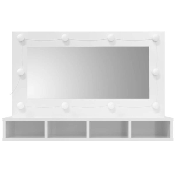 8720286644942_g_en_hd_2.jpg Mirror Cabinet with LED High Gloss White 90x31.5x62 cm