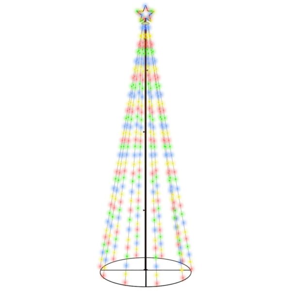 Christmas Cone Tree Colourful 310 LEDs 100x300 cm