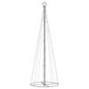 Christmas Cone Tree Colourful 310 LEDs 100x300 cm