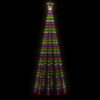 Christmas Cone Tree Colourful 310 LEDs 100x300 cm