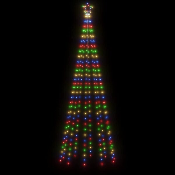 Christmas Cone Tree Colourful 310 LEDs 100x300 cm