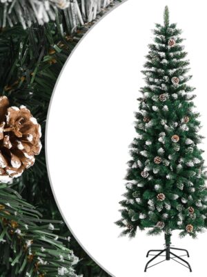 Artificial Christmas Tree with Stand Green 180 cm PVC