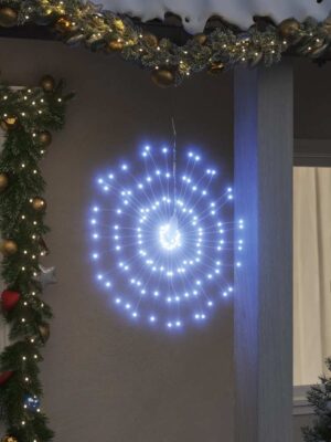 Christmas Starburst Light 140 LEDs Cold White 17 cm
