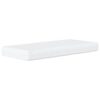 Foam Mattress White 80x200 cm Hardness H2 H3