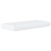 Foam Mattress White 100x200 cm Hardness H2 H3