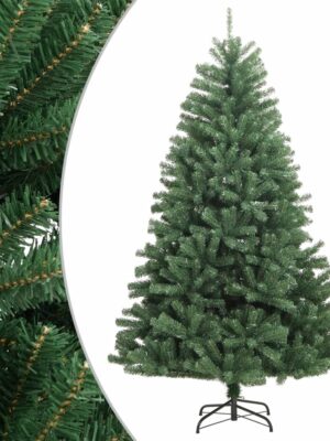 Artificial Hinged Christmas Tree with Stand Green 180 cm