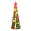 Artificial Christmas Tree Pop-up 200 LEDs Green 210 cm