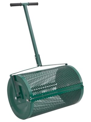 Compost Spreader 75L Green A40x60 cm Steel