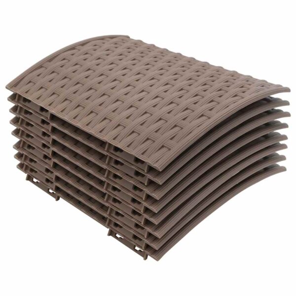 Christmas Tree Skirt Brown A65x23 cm Plastic