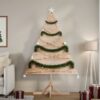 Wooden Christmas Tree for Decoration 180 cm Solid Wood