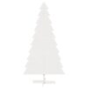 Wooden Christmas Tree for Decoration White 180 cm Solid Wood Pine